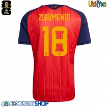 Maglie da calcio Spagna Martin Zubimendi #18 Prima Maglia Mondiali 2026  Manica Corta